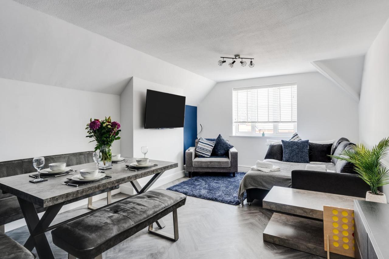 St David'S - Stylish 2 Bed Apartment, Free Parking, Close To Beach Lytham St Annes Eksteriør billede