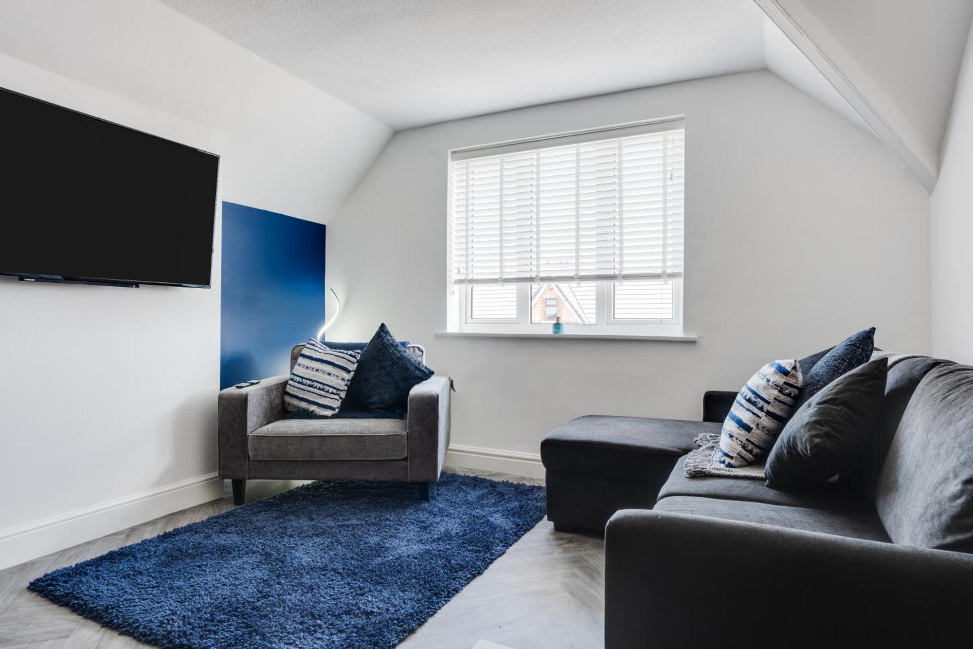 St David'S - Stylish 2 Bed Apartment, Free Parking, Close To Beach Lytham St Annes Eksteriør billede